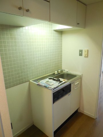 キッチン　ガス1口キッチン