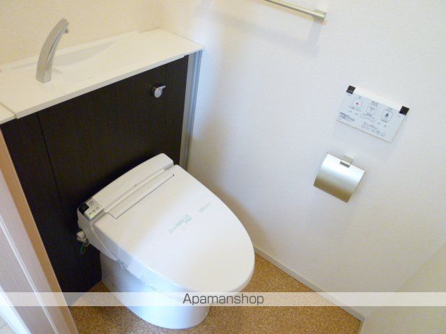 西武拝島線 西武立川駅 徒歩14分 4階建 築13年のトイレ写真