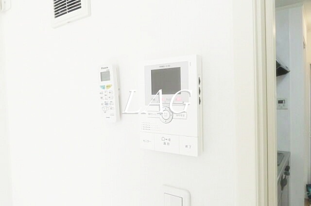 セキュリティ　モニター付インターホンです。