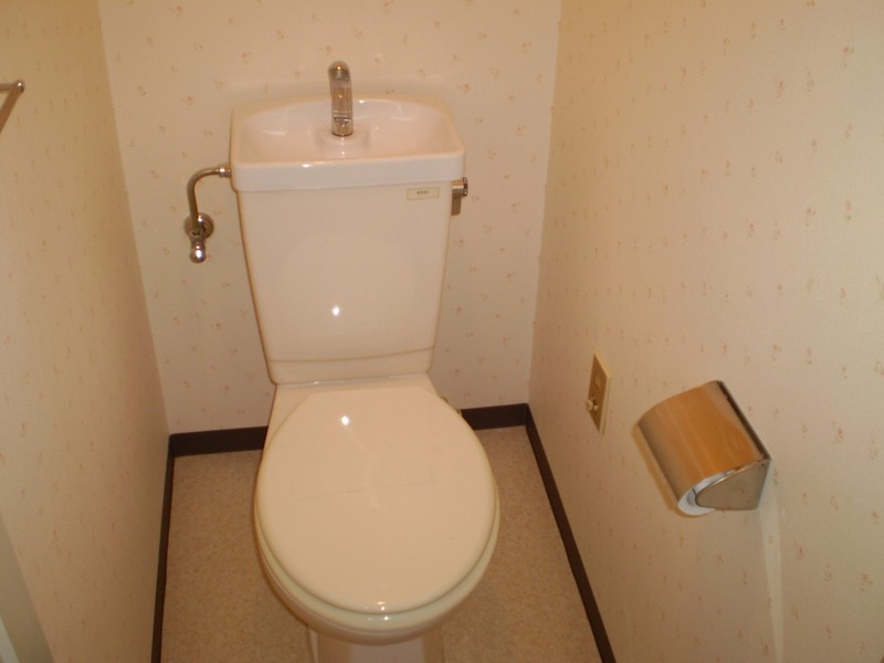 阪急宝塚線 豊中駅 徒歩5分 3階建 築40年のトイレ写真