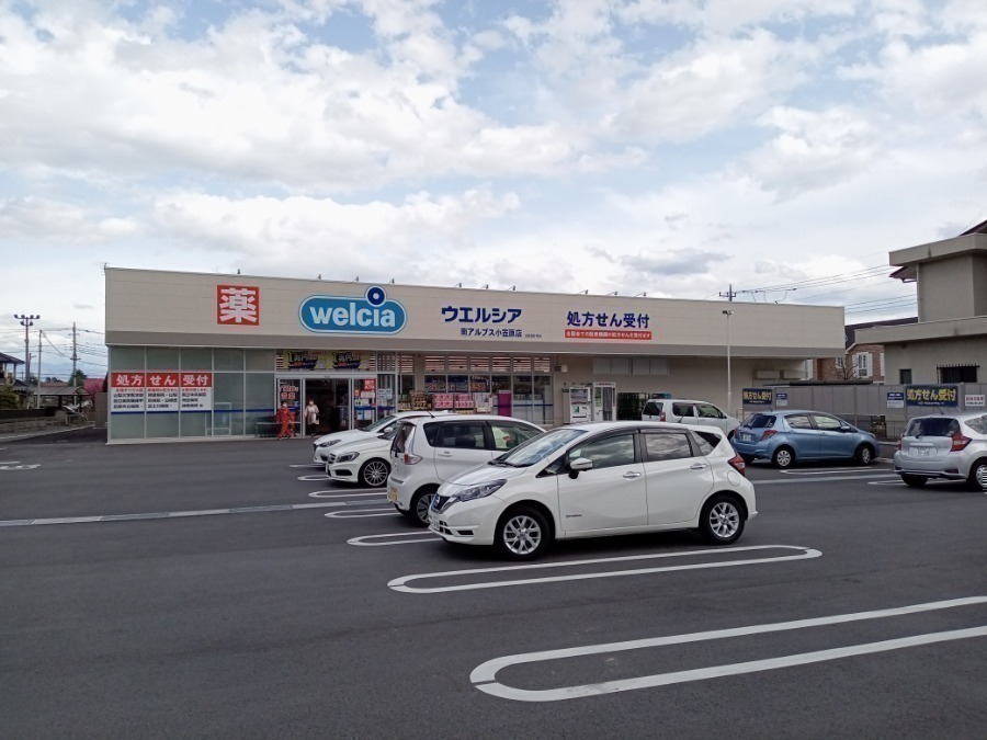 ドラックストア　ウエルシア南アルプス小笠原店（ドラッグストア）まで1084m