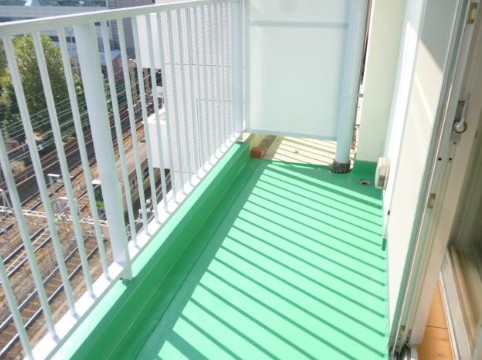 バルコニー　同タイプ別部屋のお写真です