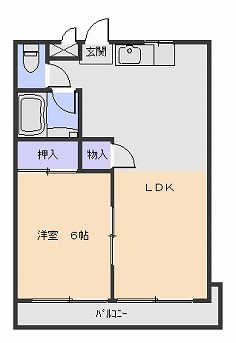 ラビットハウス分福の間取り