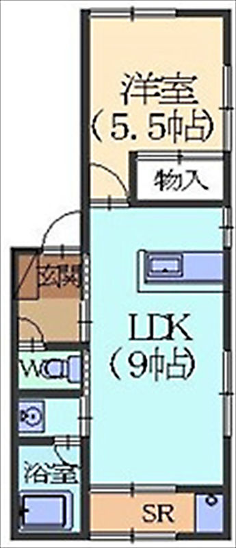 アベニュー小立野の間取り