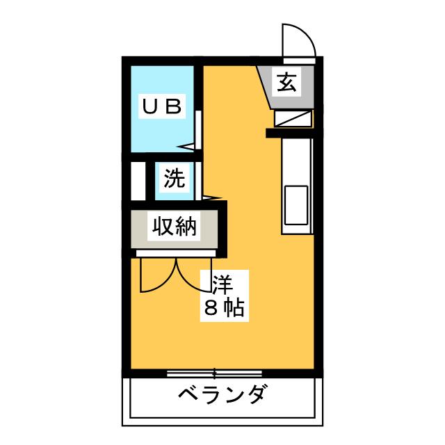 ヴィラ武智寿町の間取り