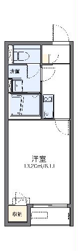 レオネクスト松ヶ浜の間取り