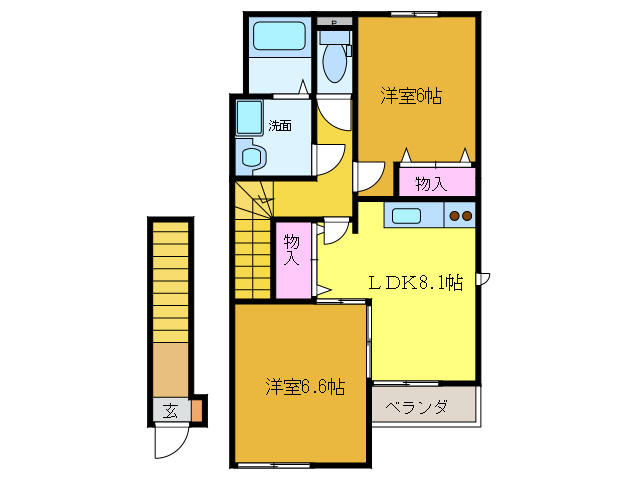 ＫＥＳＨＩＹＡの間取り