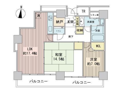 D’グラフォート札幌ステーションタワーの間取り