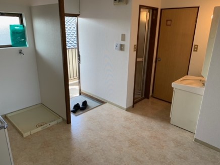 佐賀市 2階建 築38年の玄関写真