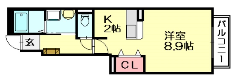 レジデンス須恵Iの間取り