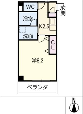 ウィング千種の間取り