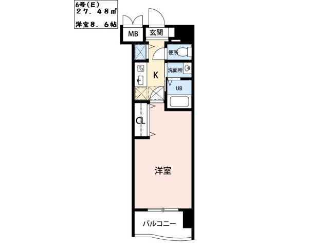 ベイプレイス小倉の間取り