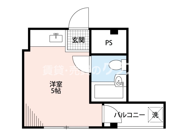 泉尾ハイムの間取り