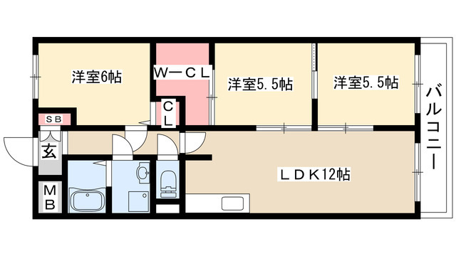 ベルマインの間取り