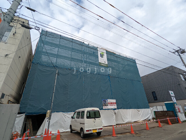 【patio豊平公園の建物外観】