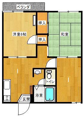 グリーンヒルズの間取り