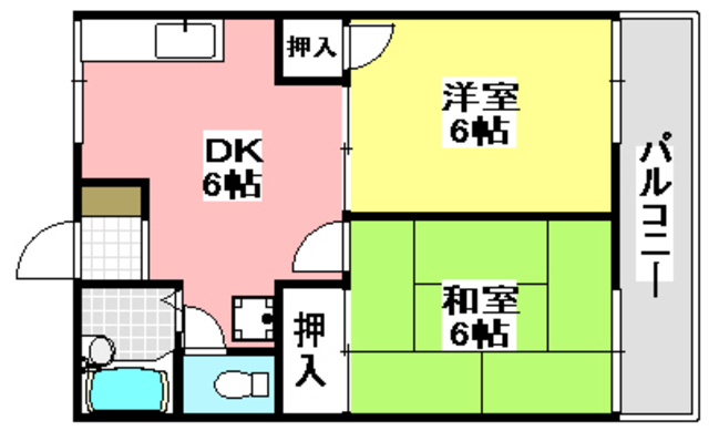 エバーグリーンの間取り