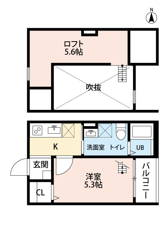 プレミア中村公園の間取り