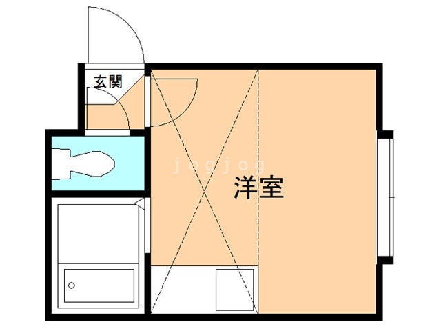 北２７条クラブハウスＢ棟の間取り