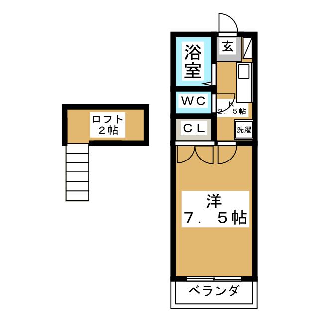 ノーブルカーサあけの平の間取り