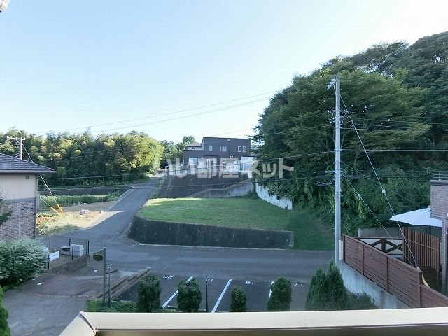 【日立市東滑川町のアパートの眺望】