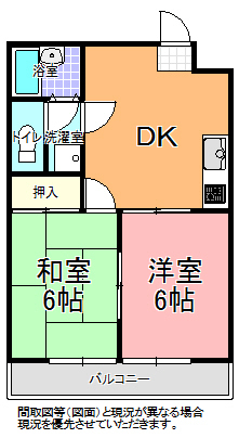 ラ・ポール　Iの間取り