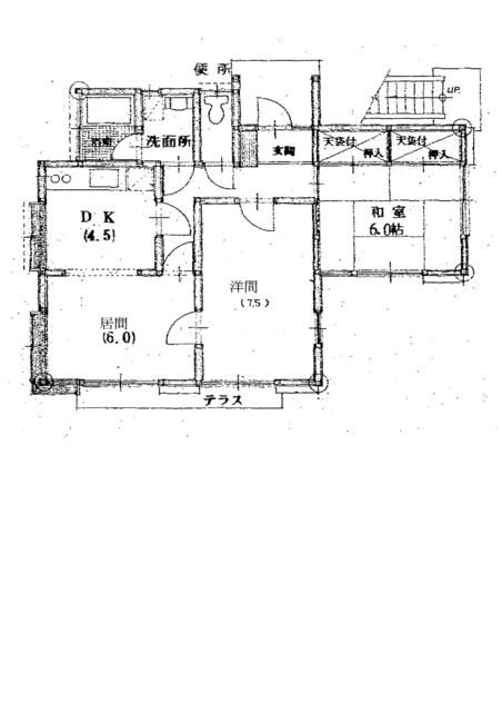 コーポ花の岡の間取り