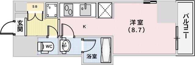 J-cube KOBEの間取り