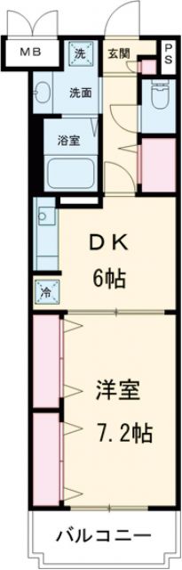 練馬区春日町のマンションの間取り