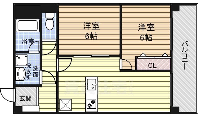 水切浅田ビルの間取り