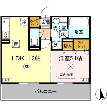 アクシスの間取り