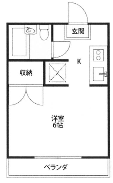 フラワーハイムの間取り