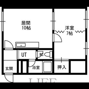 メモリアル清田の間取り