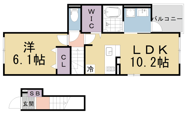 アビアントの間取り