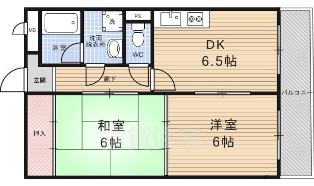 トロスの間取り