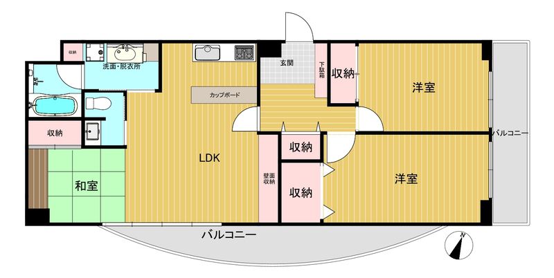 小林ビルの間取り