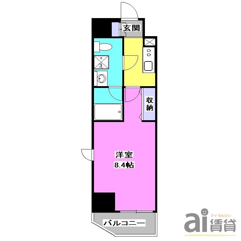 西東京市東町のマンションの間取り