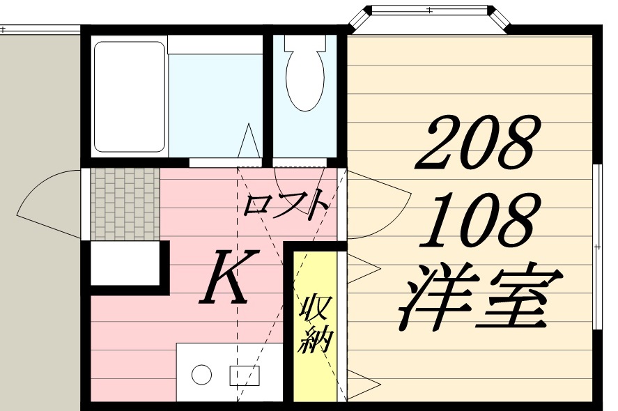 ハイツ五十嵐の間取り