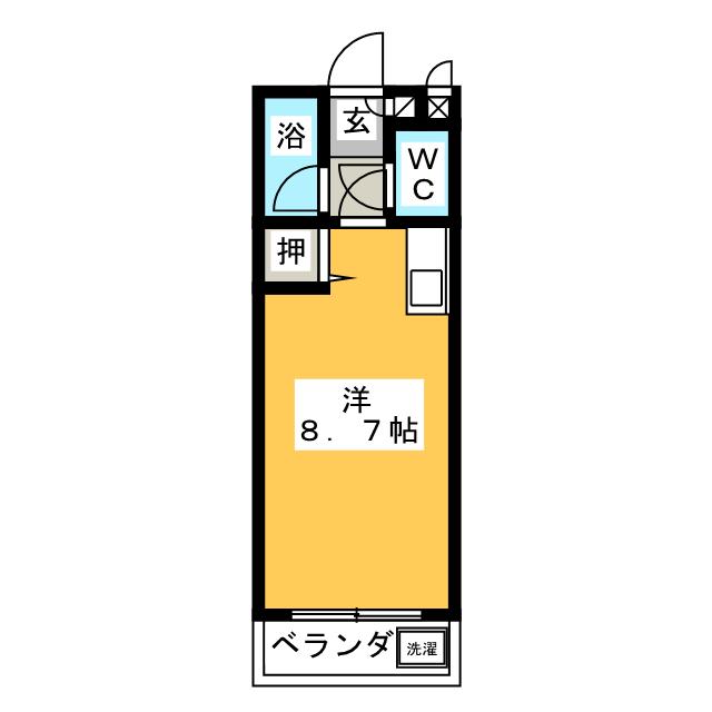 コーポ賀城園IIの間取り