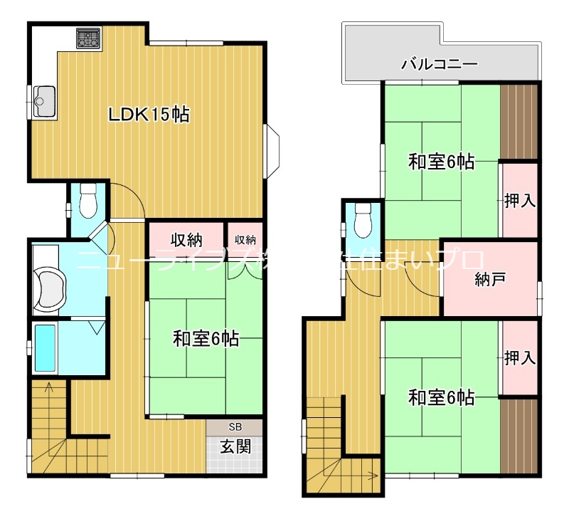 【寝屋川市東大利町のその他の間取り】