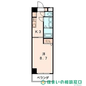 岡崎市橋目町のマンションの間取り