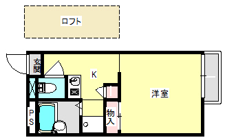 エバーグリーン瀬名の間取り