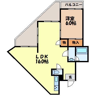 鳴滝ビルの間取り