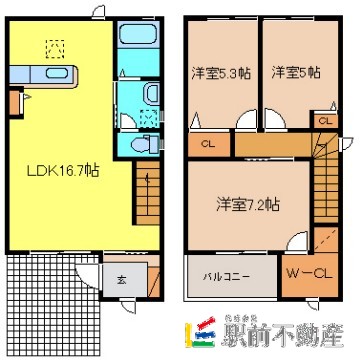 プロムナード　Ｃ棟の間取り