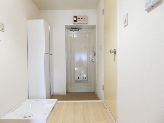 玄関　シューズボックス付きの玄関