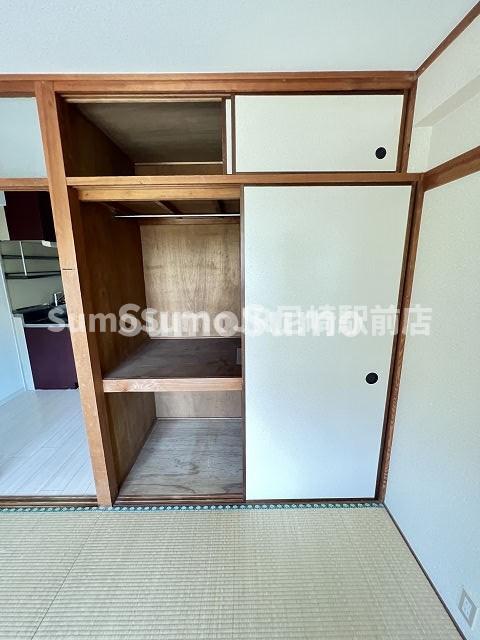 収納　収納のためのスペースです