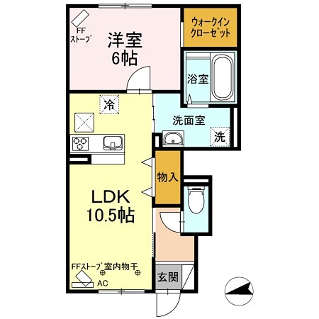 ｃａｓａ３１区の間取り