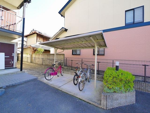 その他共有部分　自転車置き場