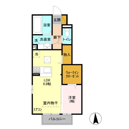 キーマの間取り