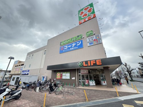 スーパー　ライフ本山店（スーパー）まで444m